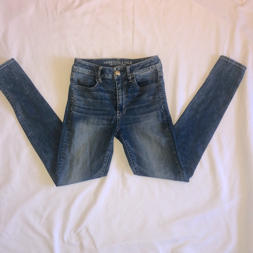 American Eagle High Rise Jeggings Size 2